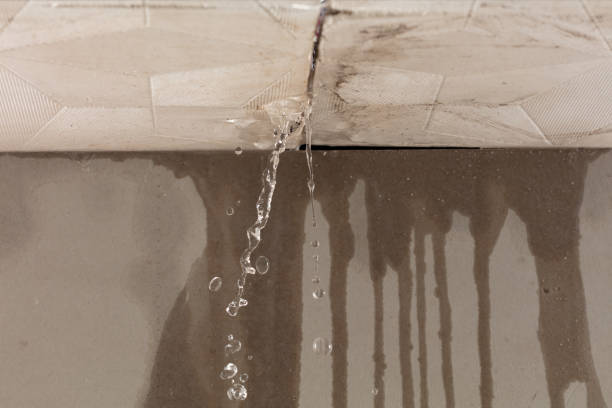 Professional Sewage Cleanup technician working in North Hampton, OH